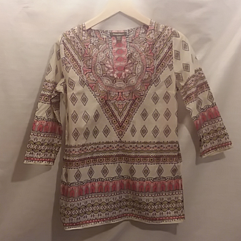 Tommy Bahama peasant top tunic